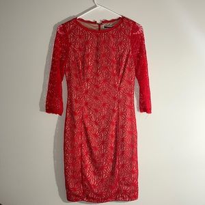 New dress, beautiful red color, size small.